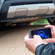 Illustration for article titled A Smartphone App Turns a Land Rover Into a Giant RC Car